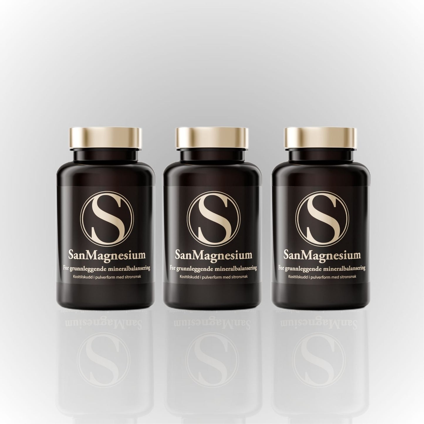 SanMagnesium mineral powder x 3 bottles