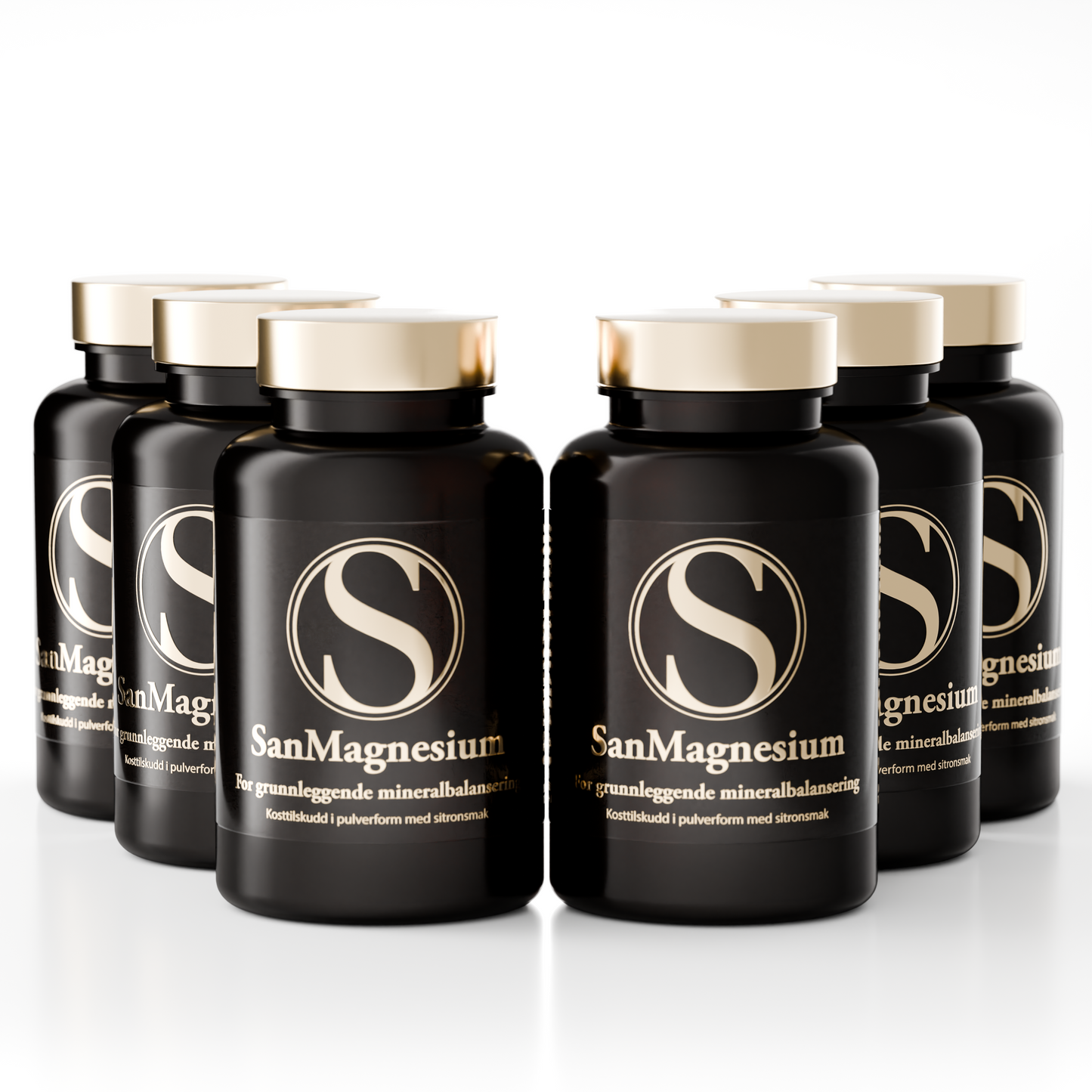 SanMagnesium mineral powder x 6 bottle